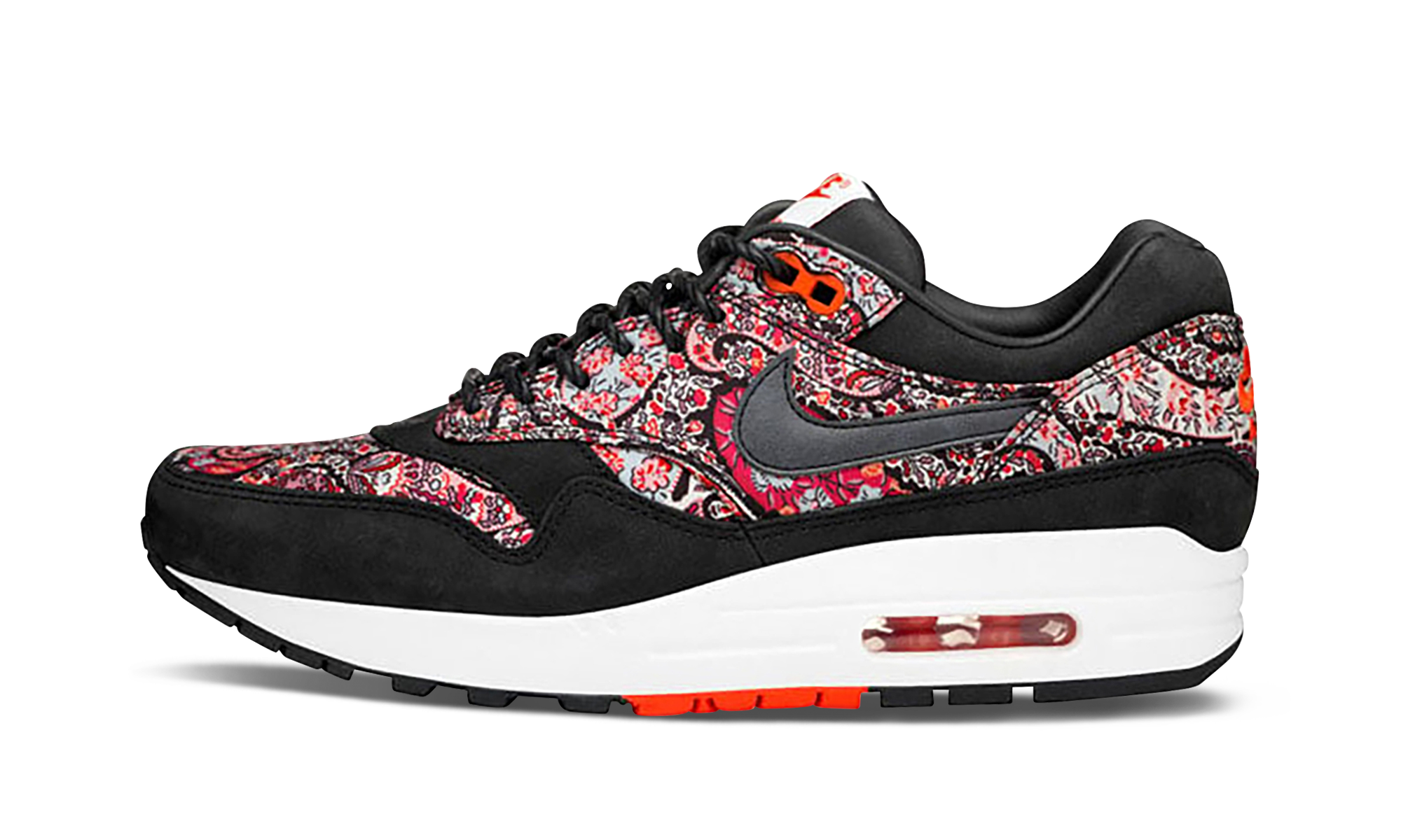 Air Max 1 LIB QS WMNS "Liberty Black Paisley" 540855 006