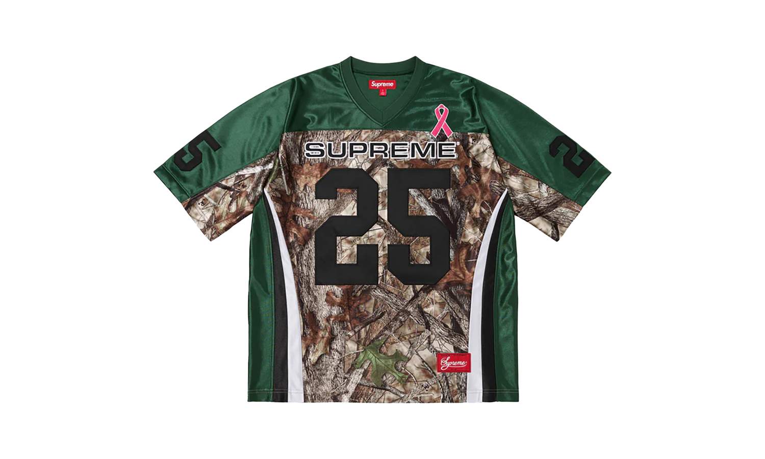 Breast Cancer Awareness Football Jersey "FW25 - green" SU26198