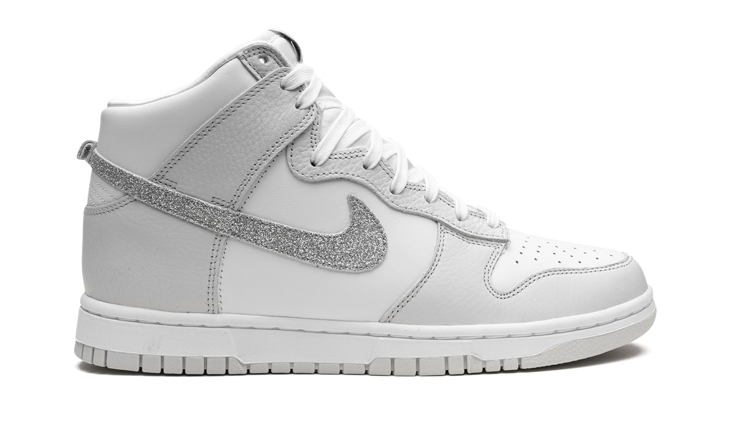 DUNK HIGH MNS WMNS "Silver Swoosh" FJ4578 100