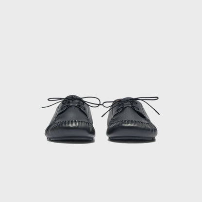 Loewe Rambla Boat Shoe - Black