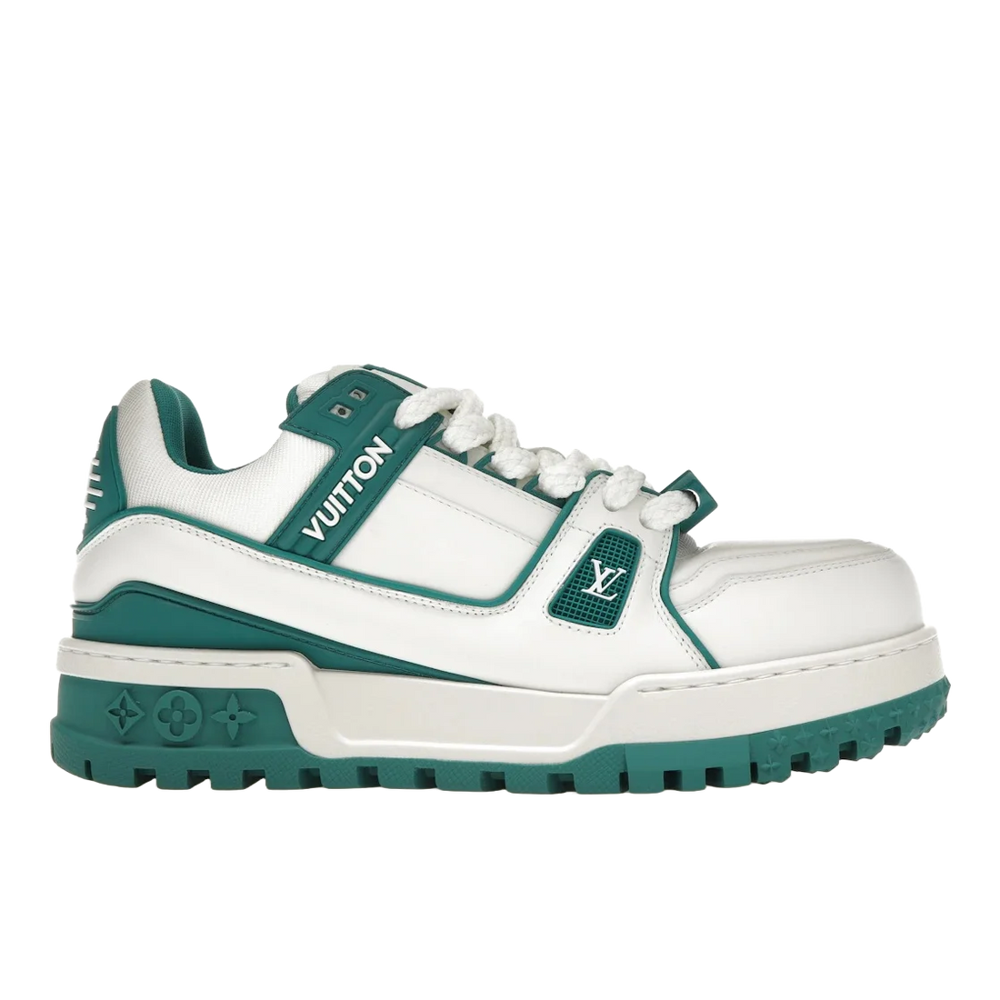 Louis Vuitton LV Trainer Maxi Sneaker White Green