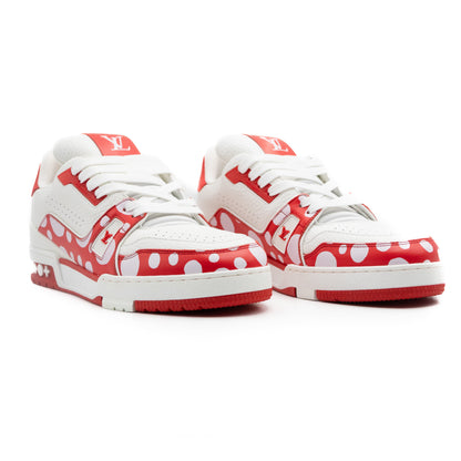 Louis Vuitton LV Trainer Yayoi Kusama Red White