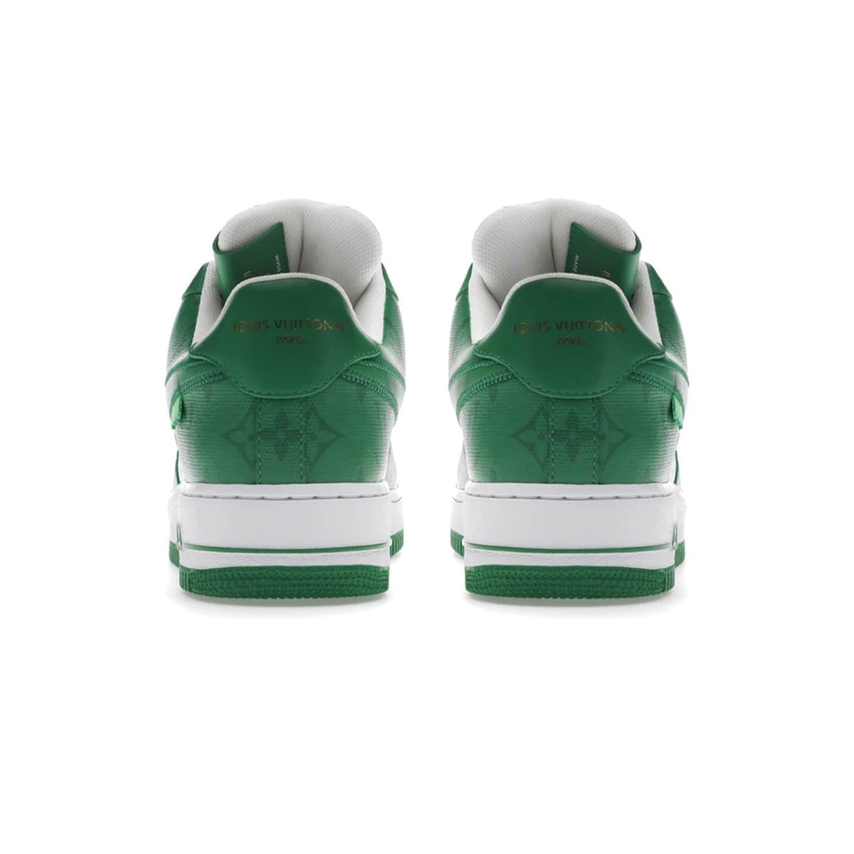 Louis Vuitton Nike Air Force 1 Low By Virgil Abloh White Green