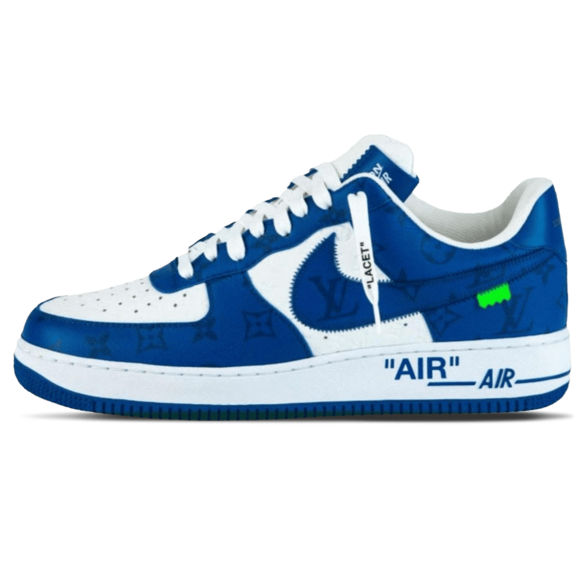 Louis Vuitton Nike Air Force 1 Low By Virgil Abloh White Royal Main image