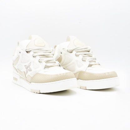 Louis Vuitton Skate Sneaker Beige White