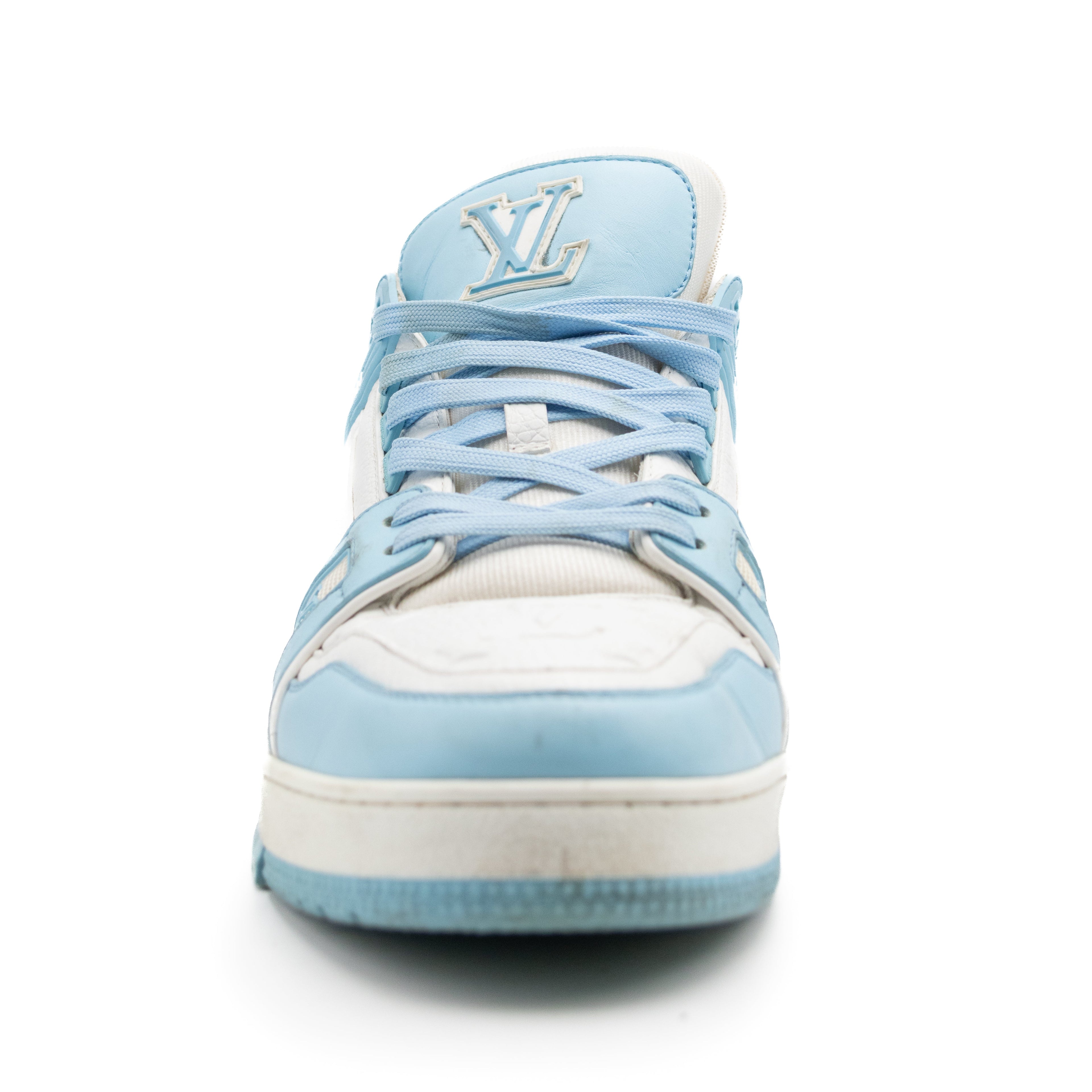 Louis Vuitton Trainer Low White Sky Blue