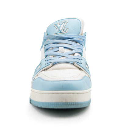 Louis Vuitton Trainer Low White Sky Blue