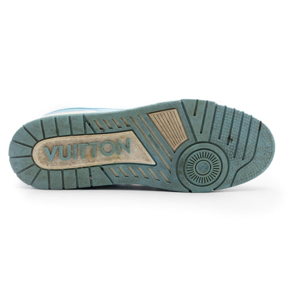 Louis Vuitton Trainer Low White Sky Blue