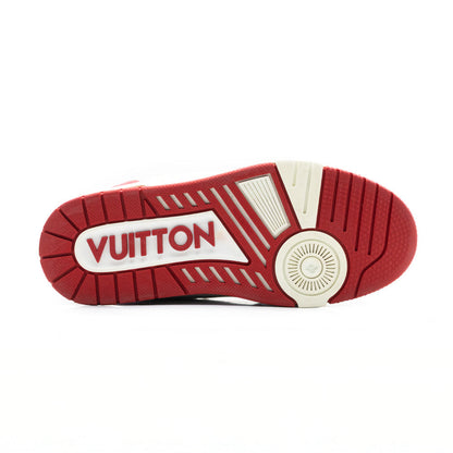 Louis Vuitton Trainer Scratch Rouge