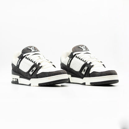 Louis Vuitton Trainer White Black White