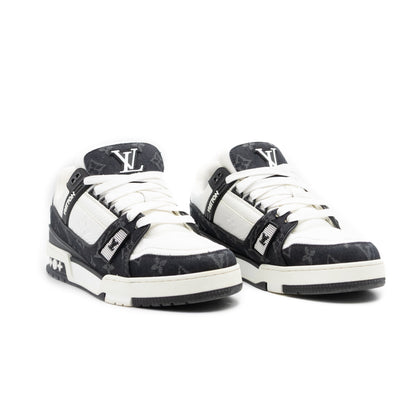 Louis Vuitton Trainer White Black White