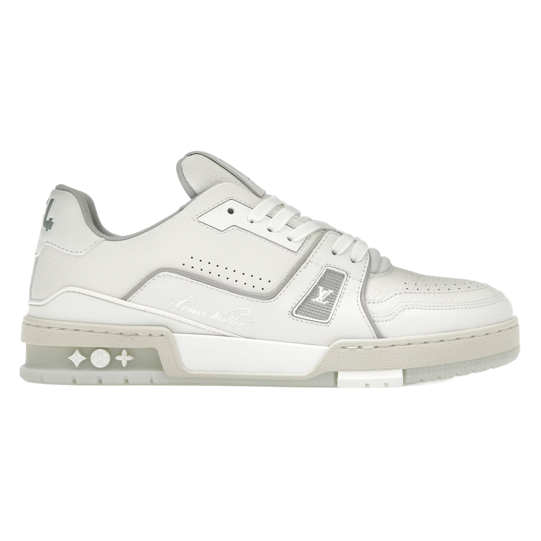 Louis Vuitton Trainer White Signature