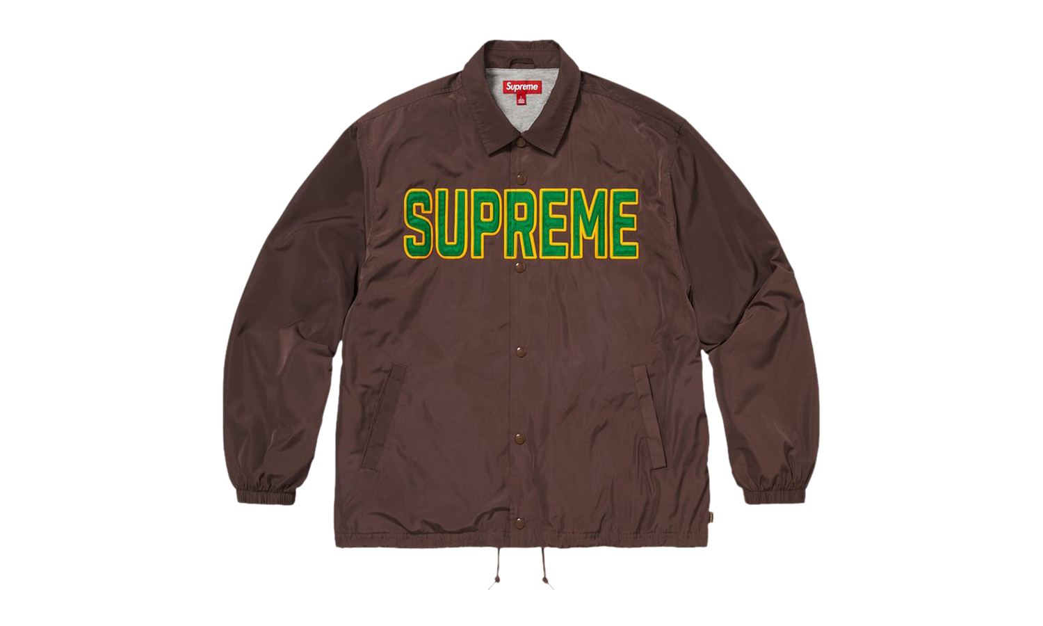 Spellout Coaches Jacket "SS26 - Brown" SU27734