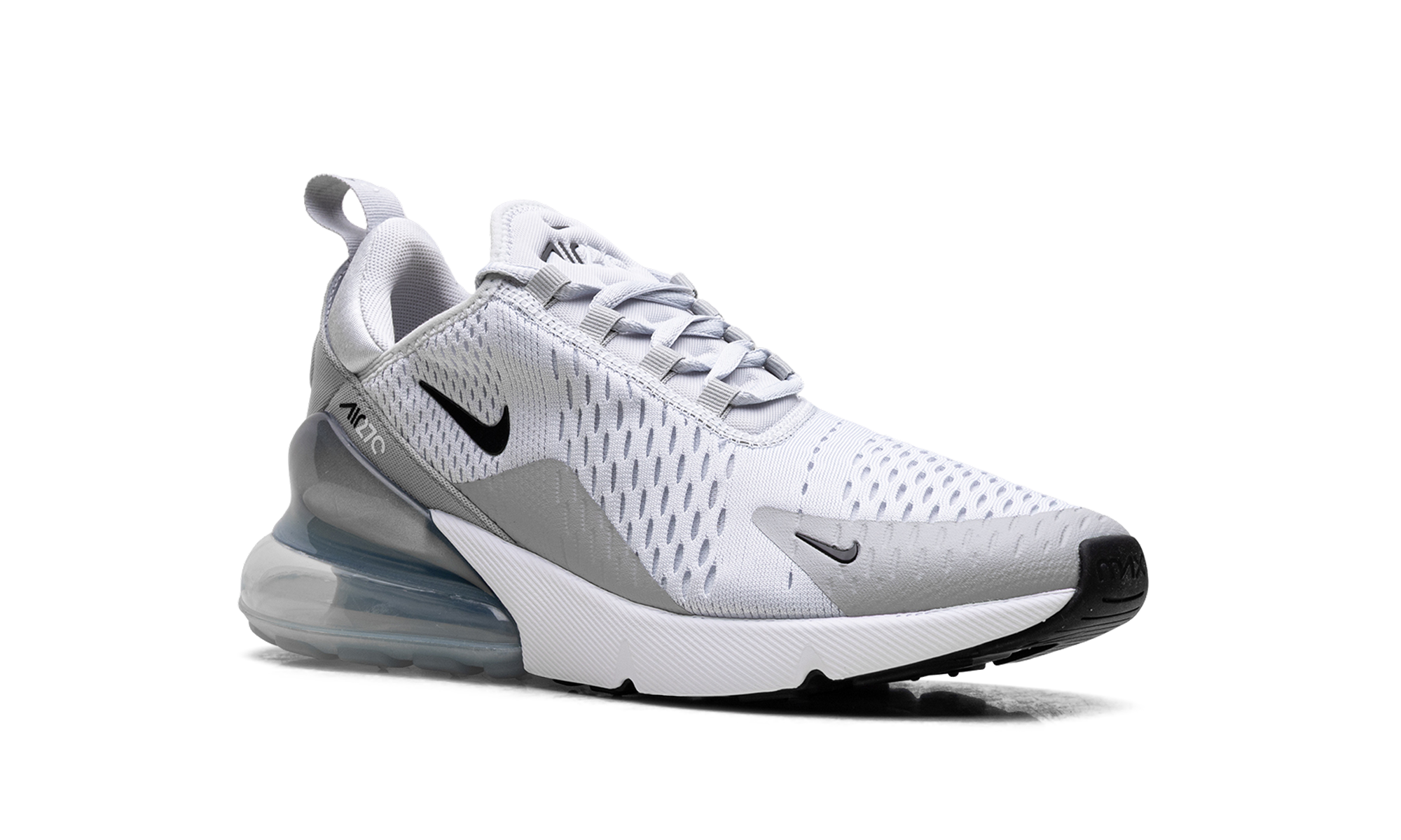 Air Max 270 WMNS "Pure Platinum Light Smoke Grey Metallic Silver Black" AH6789 018
