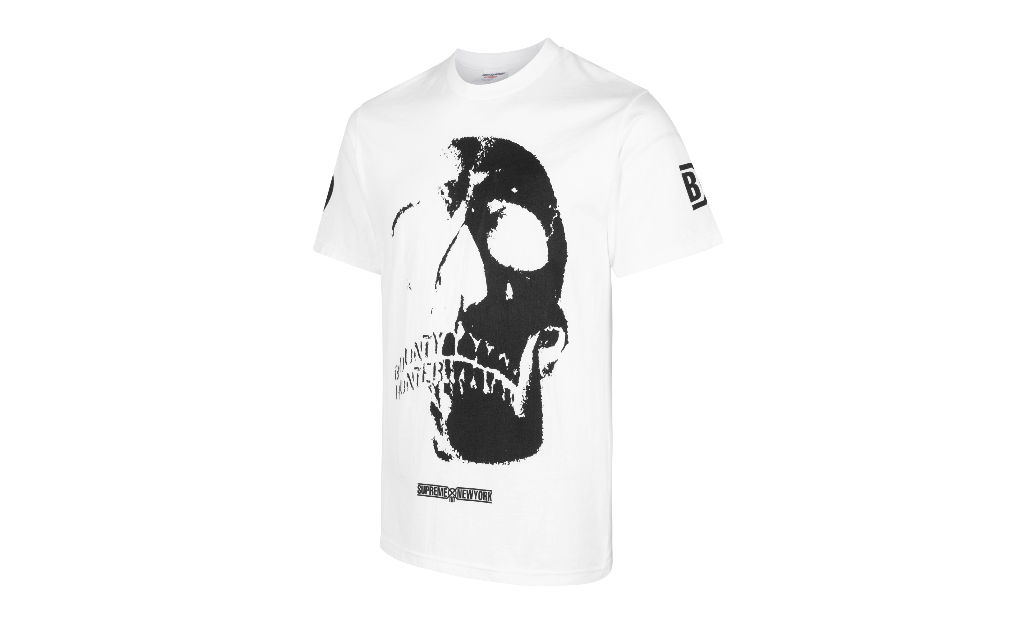 Bounty Hunter Skulls Tee "White" SU100111