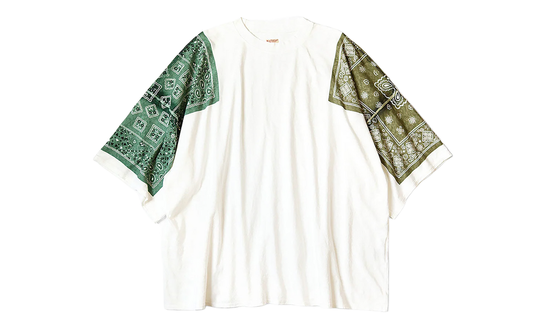 18.5/-Jersey Bandanna Huge T "Cookie - Khaki" K2404SC171-KHA