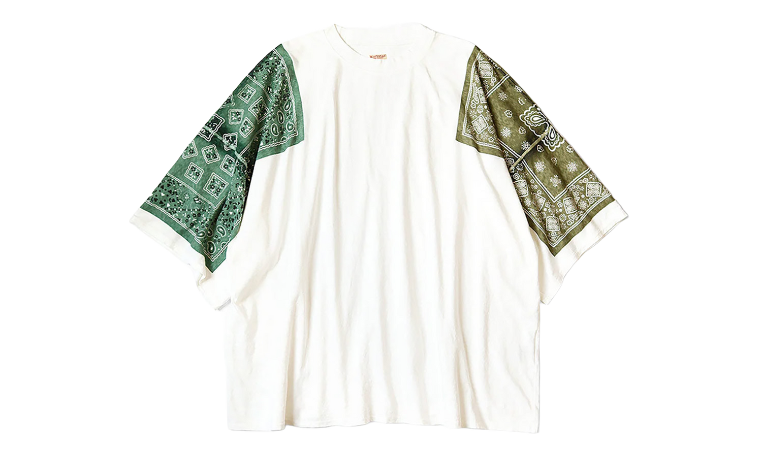 18.5/-Jersey Bandanna Huge T "Cookie - Khaki" K2404SC171-KHA