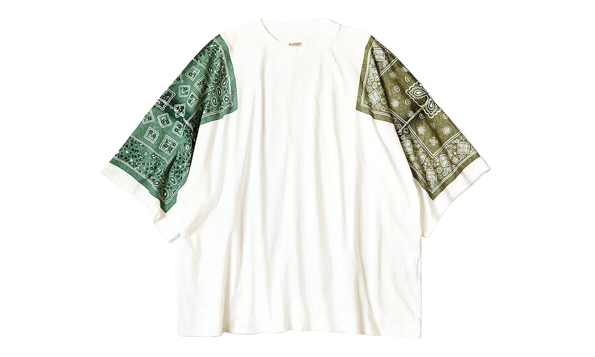 18.5/-Jersey Bandanna Huge T "Cookie - Khaki" K2404SC171-KHA