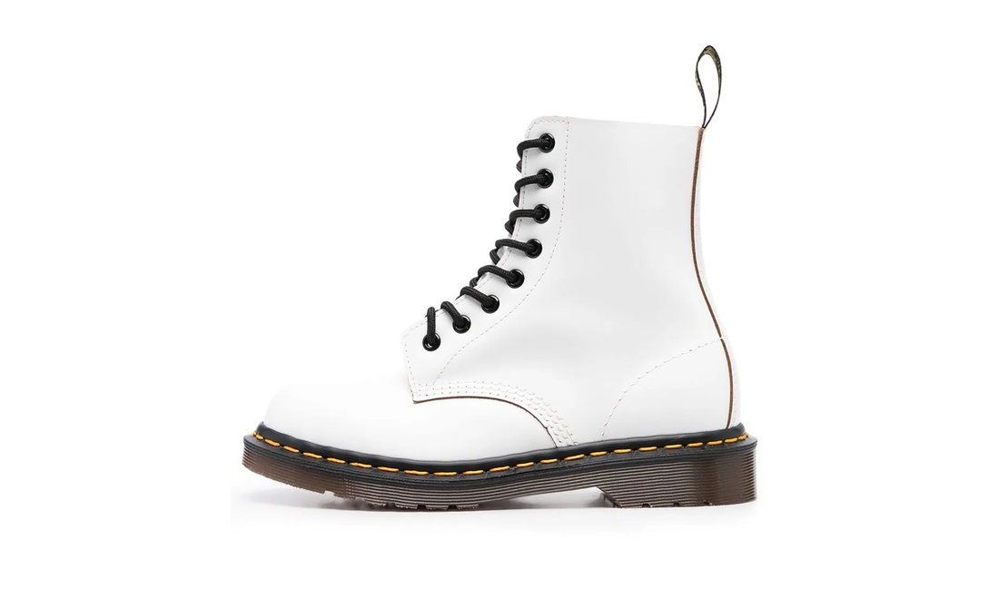 1460 Vintage Lace Up Boots "White" 27452100