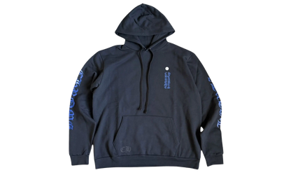 Vertical Logo Hoodie "Black/Blue" CHRM0506