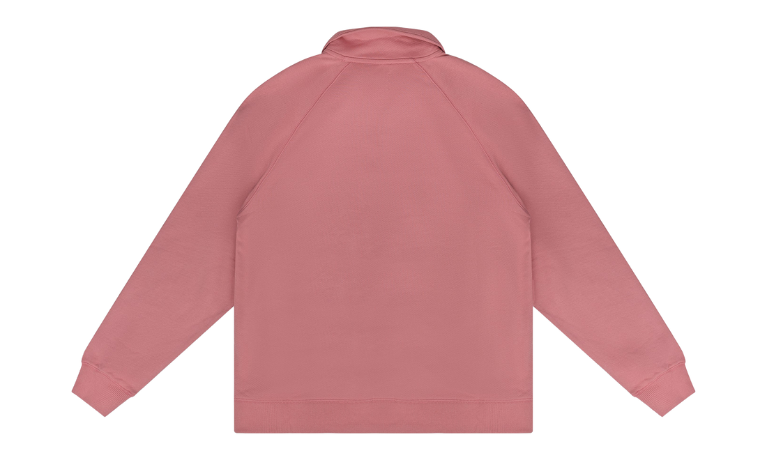 1619 Quarter Zip Sweater "Pink" DT746