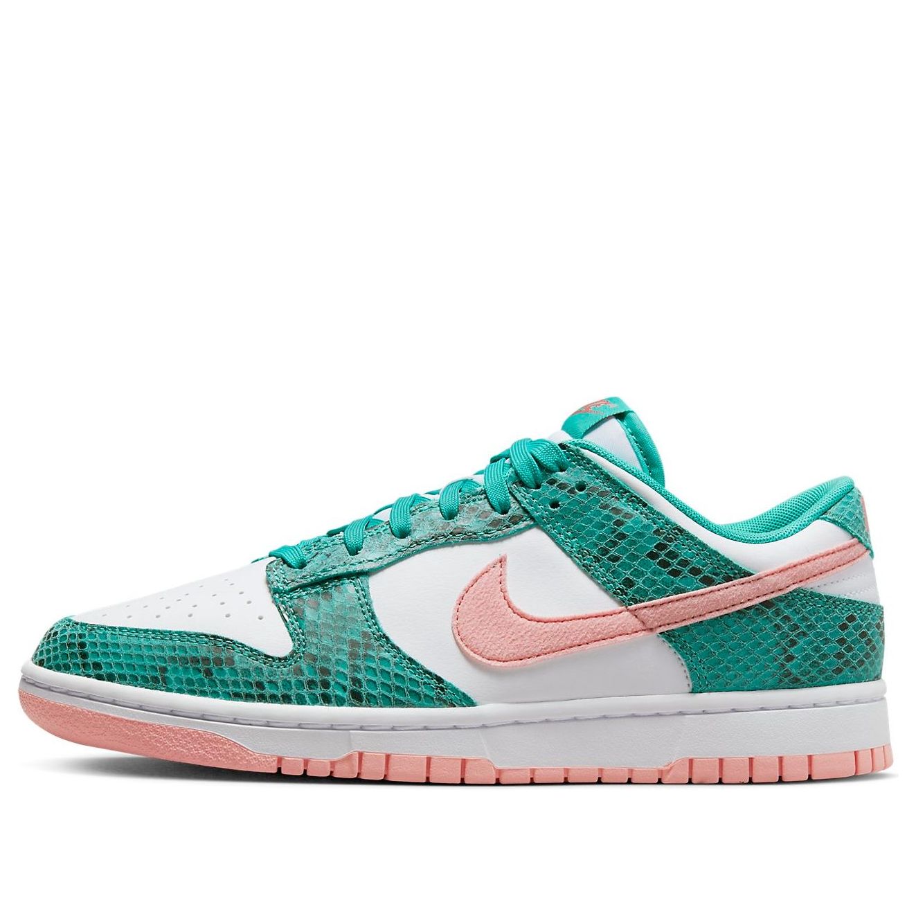 Nike Dunk Low ‘Washed Teal Snakeskin’