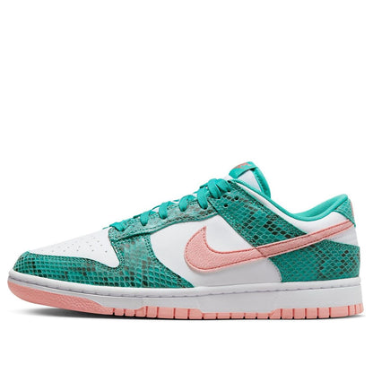 Nike Dunk Low ‘Washed Teal Snakeskin’