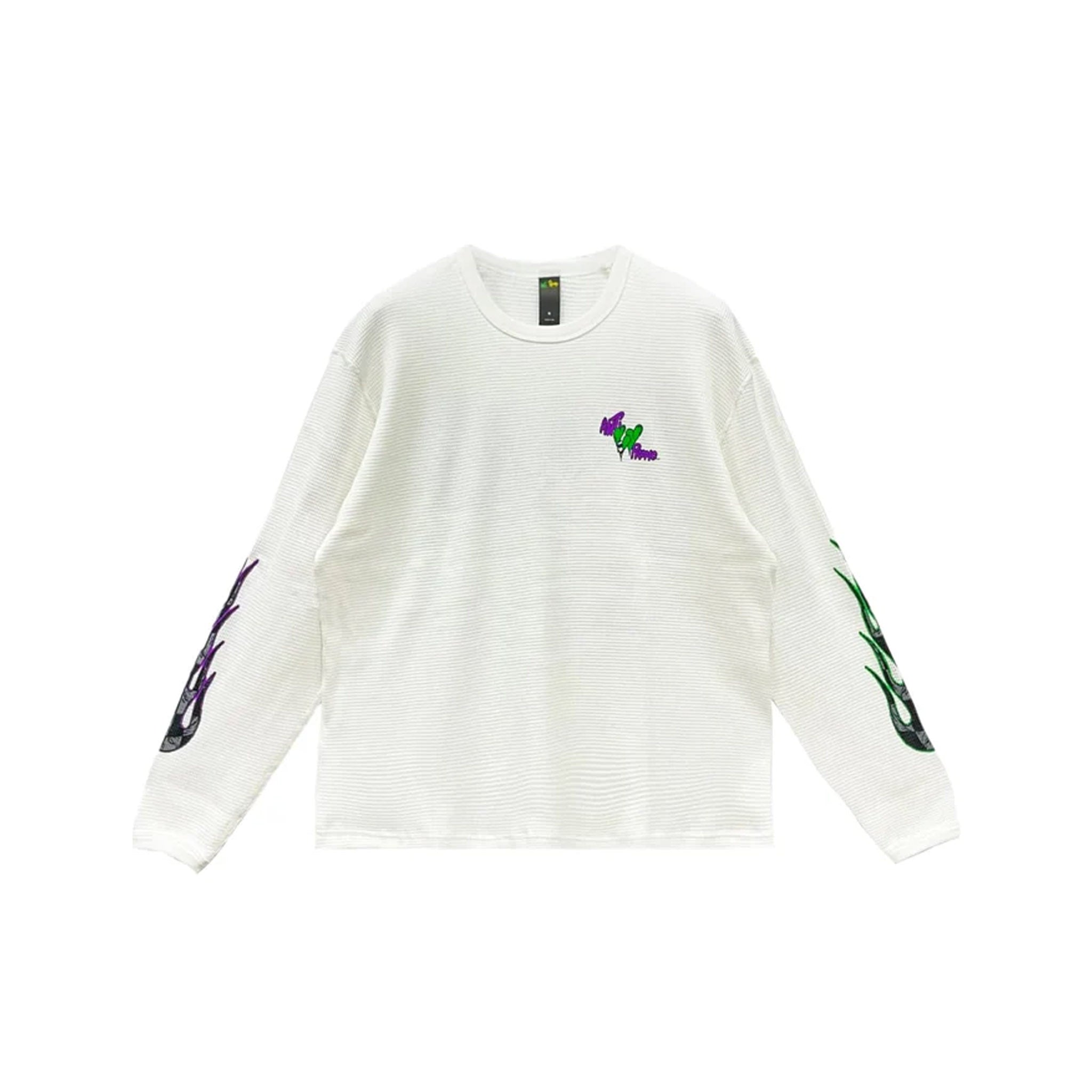 Matty Boy Anti Promo Flames Thermal White