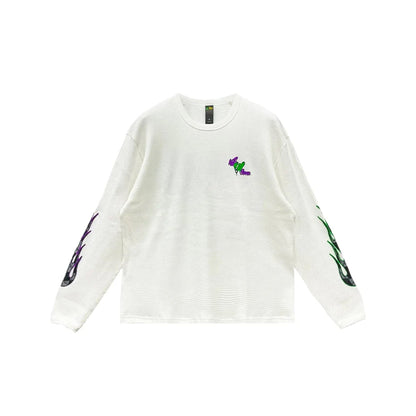 Matty Boy Anti Promo Flames Thermal White