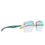 Maybach Eyewear The Artist III P-WCW-Z25 Custom Tiffany Blue Diamond Cut Sunglasses
