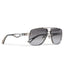 Maybach Eyewear The King II P-HT-Z63 Platinum Grey Gradient Sunglasses
