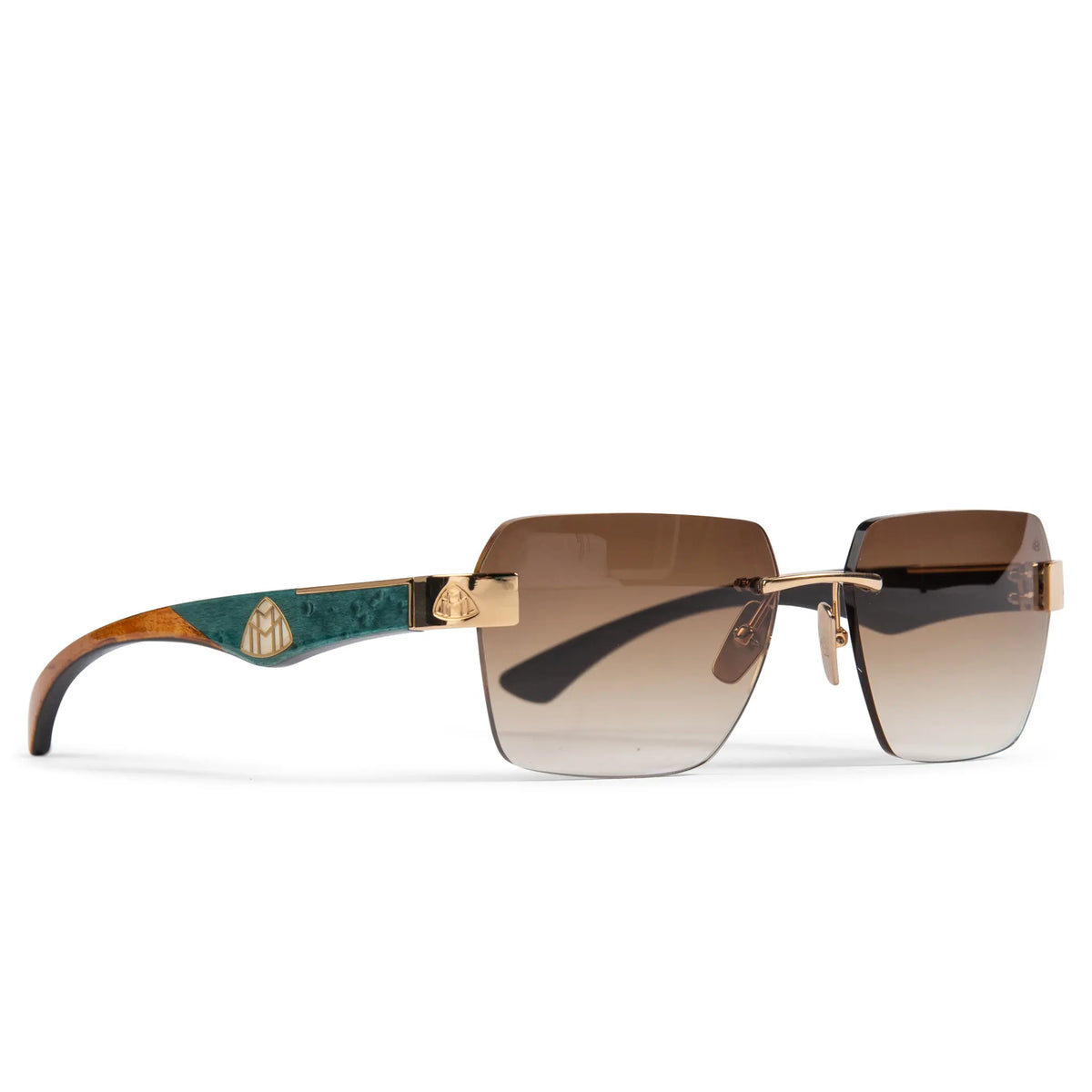 Maybach Eyewear The Magic I MG-WDE-M09 Gold Brown Sunglasses Main image