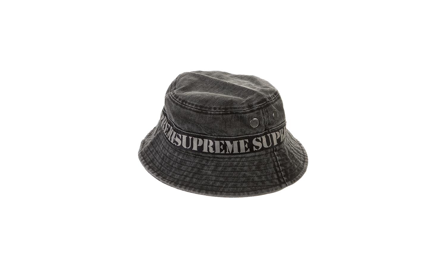 Stencil Webbing Boonie "Black" SU25644