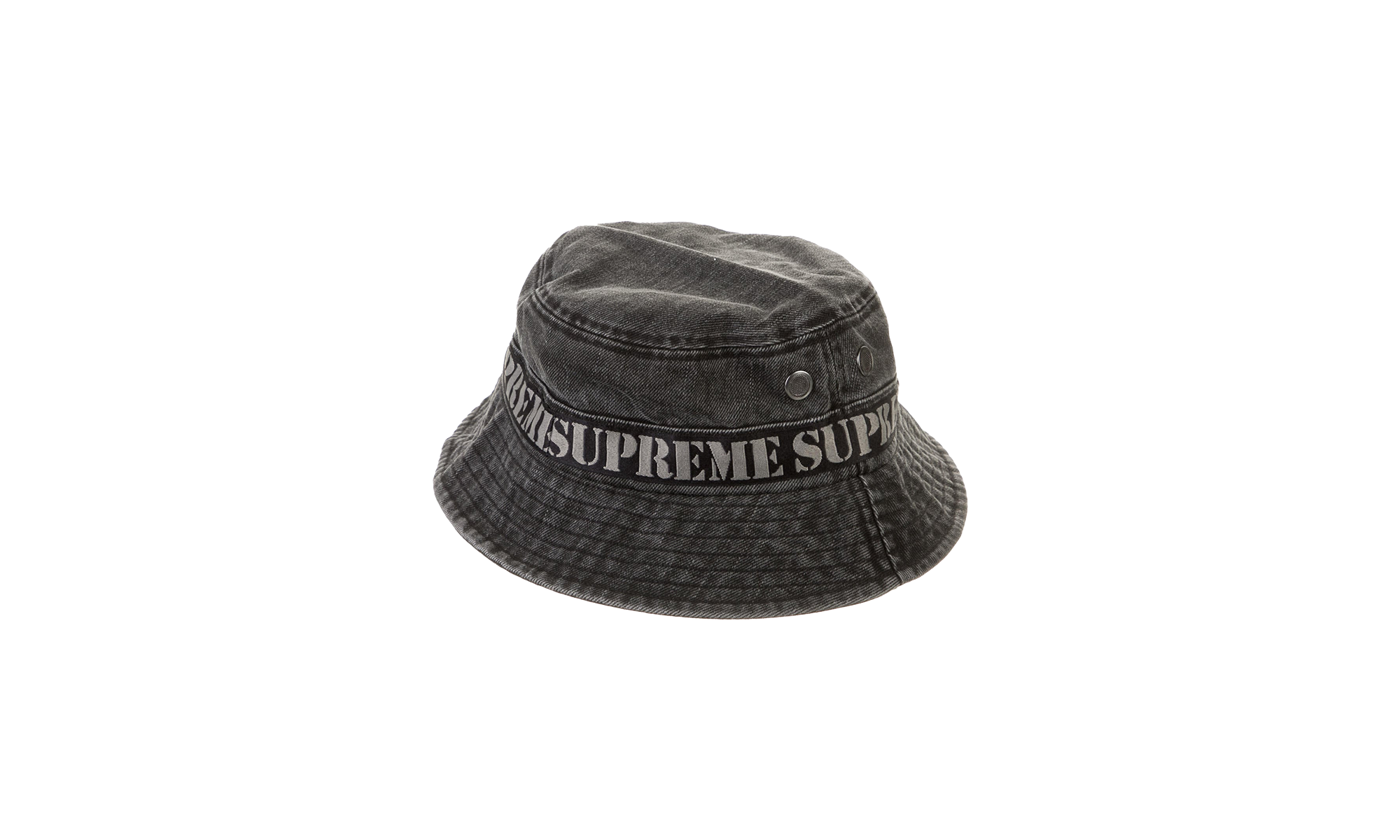 Stencil Webbing Boonie "Black" SU25644