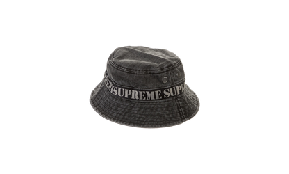 Stencil Webbing Boonie "Black" SU25644