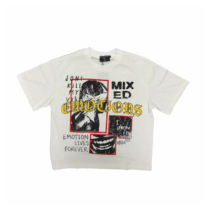 Mixed Emotions Forever Tee White