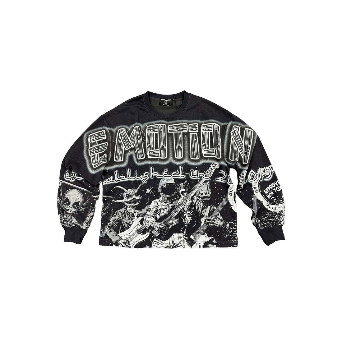 Mixed Emotions Astro Longsleeve Tee Black