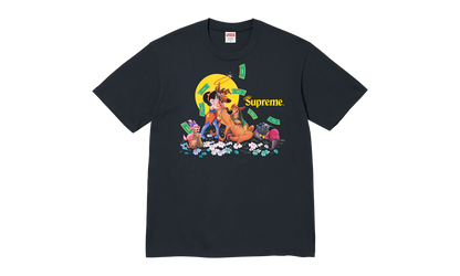 All Dogs Go To Heaven Tee "FW25 - Navy" SU26141