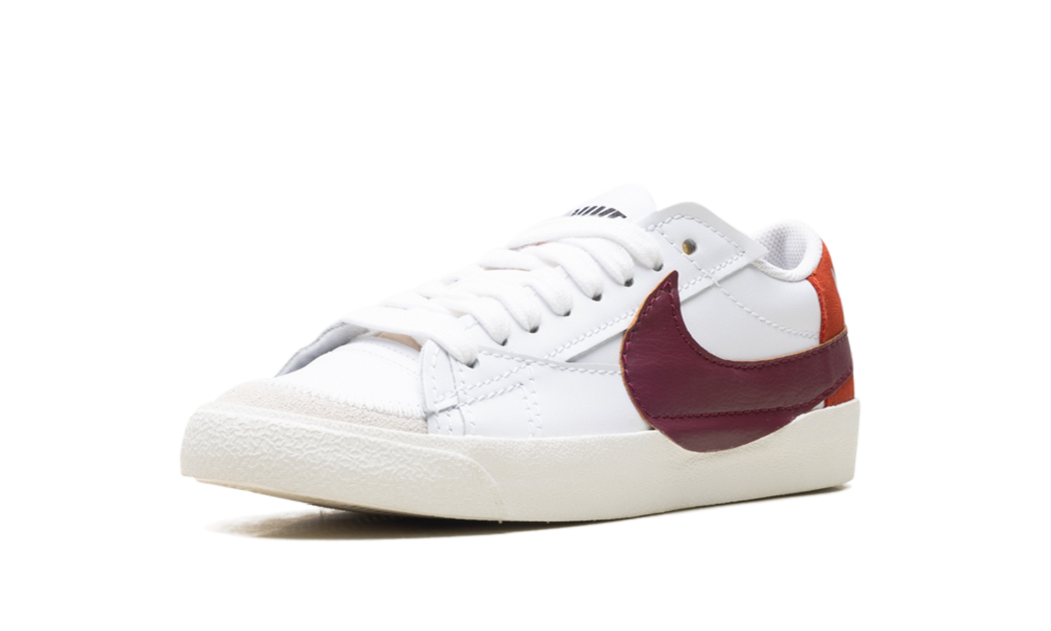 NIKE BLAZER LOW 77 JUMBO WMNS "DARK BEETROOT CINNABAR" DQ1470 104