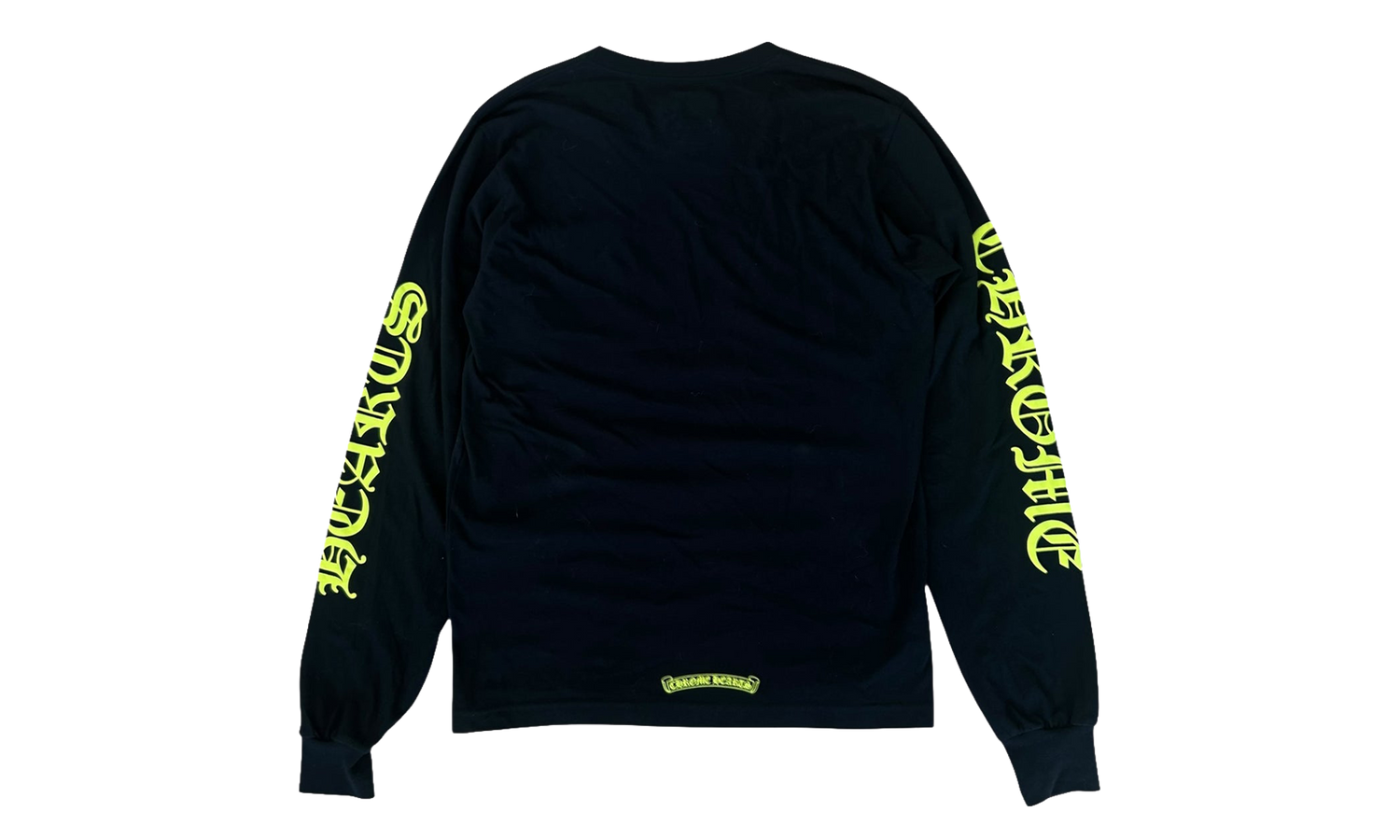 Neck Logo Longsleeve T-Shirt "Black / Yellow" CHRM0748