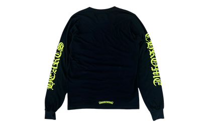 Neck Logo Longsleeve T-Shirt "Black / Yellow" CHRM0748