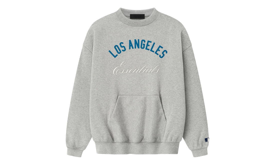 Essentials Dodgers Sport Crewneck "Concrete Heather" 192ML254309F