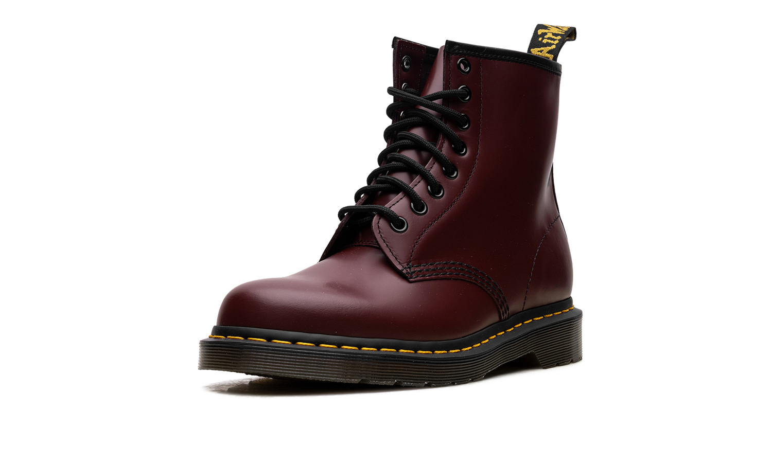 1460 SMOOTH LEATHER LACE UP BOOTS "Cherry Red" 11822600