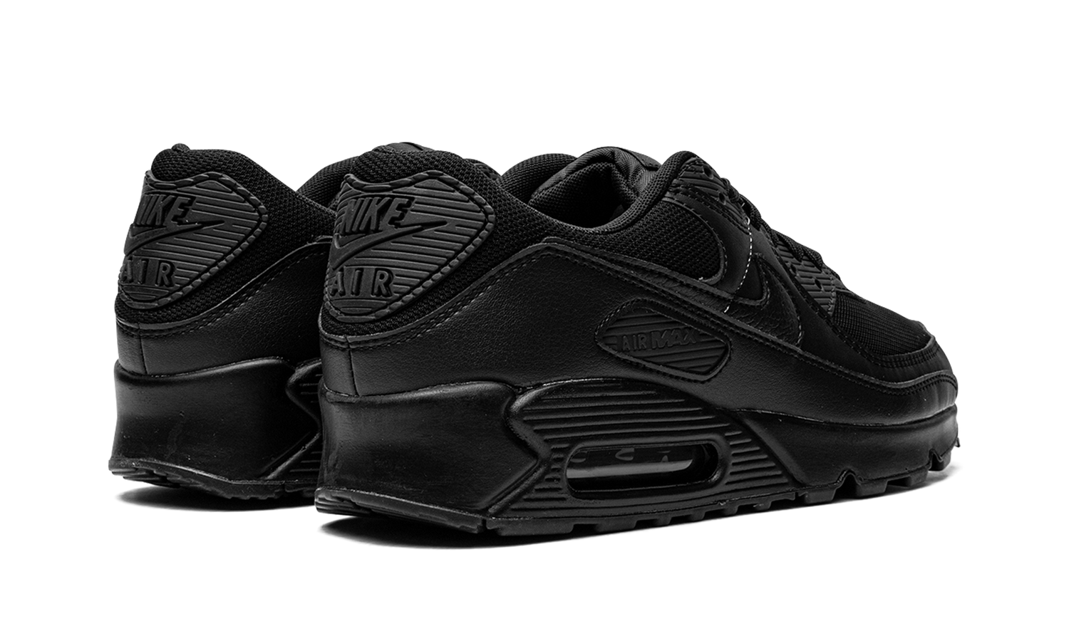 AIR MAX 90 MNS WMNS "Triple Black" DH8010 001