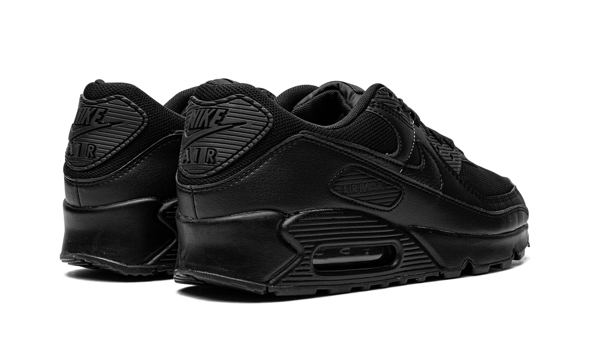 AIR MAX 90 MNS WMNS "Triple Black" DH8010 001