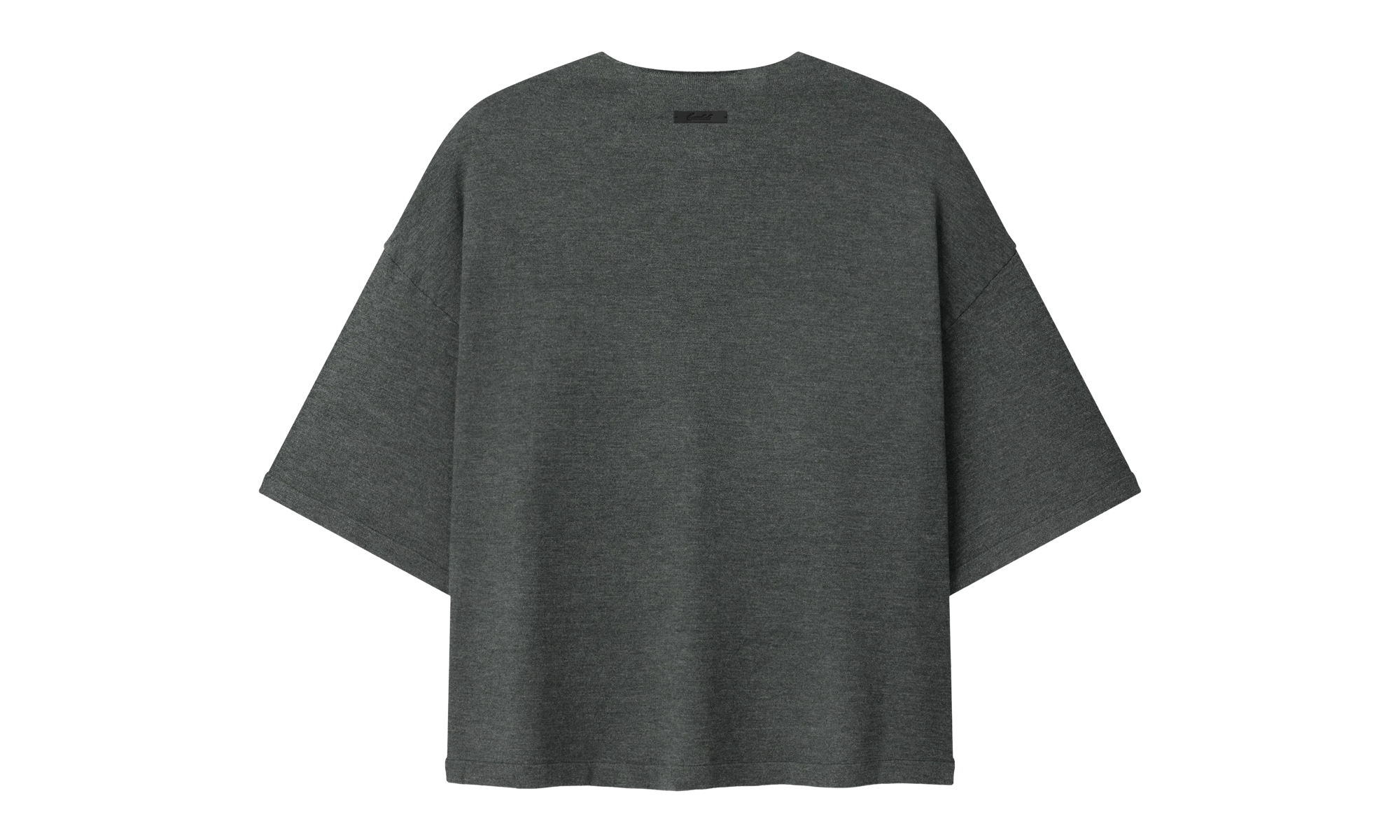 Essentials Soft Knit Short Sleeve Henley "Iron Grey" RW00314 0032