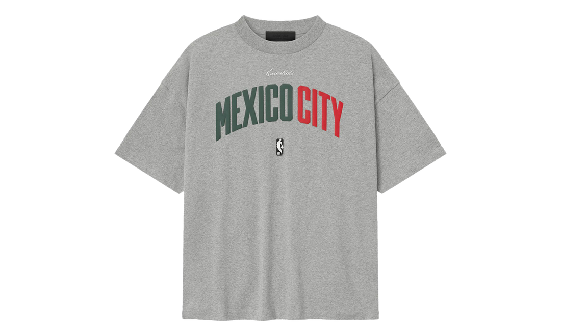 Essentials Mexico City 90s Tee "Concrete Heather" 125MX254006F