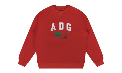 1619 Crewneck Sweater "Red" DT691