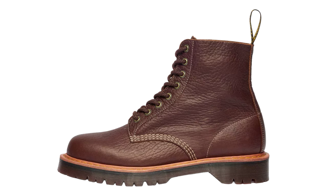 1460 Wild Grain Leather Boots "Sepia Brown" 42444200