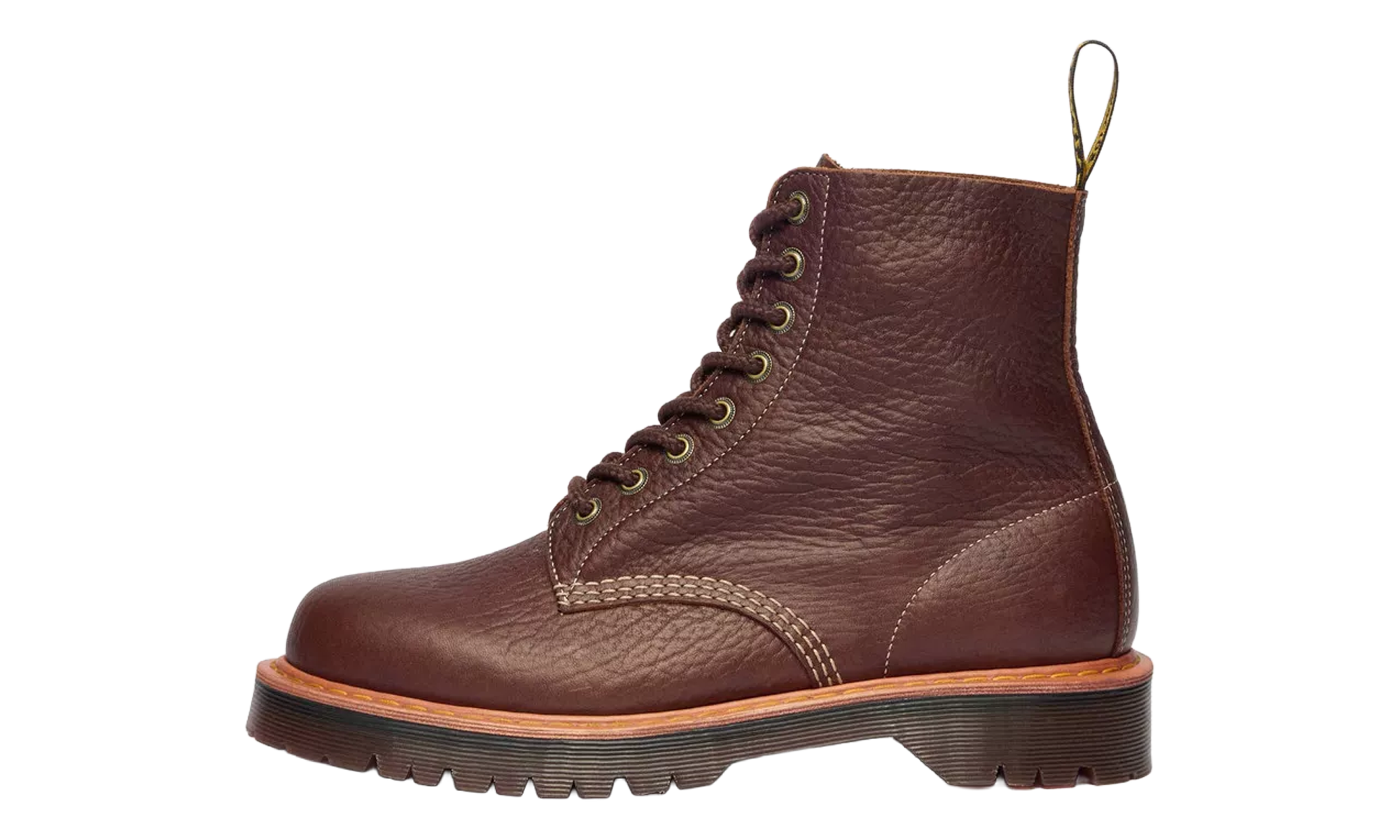 1460 Wild Grain Leather Boots "Sepia Brown" 42444200
